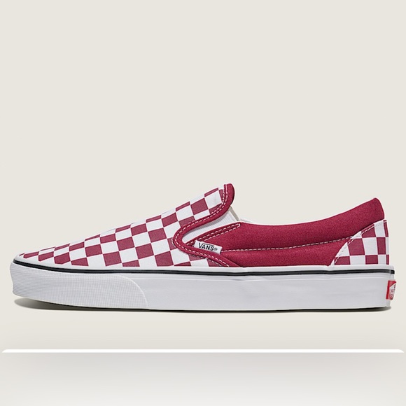 NWT Vans Classic Slip-On Checkerboard Shoe size 5 Womens - Picture 1 of 2